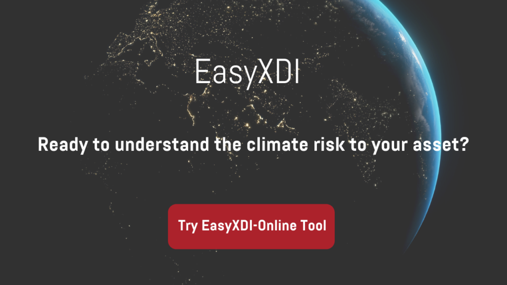 XDI Physical Climate Risk Analysis- Easy XDI Online Tool
